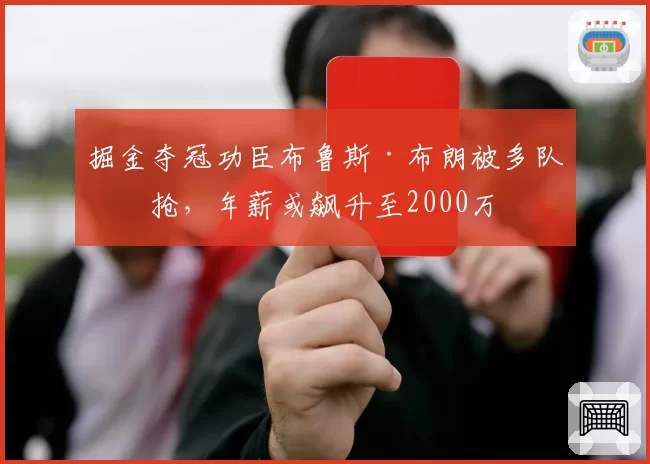 掘金夺冠功臣布鲁斯·布朗被多队疯抢，年薪或飙升至2000万